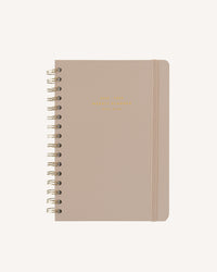 Bambina Misty Beige - Agenda Escolar 2025/2026 Semana Vista
