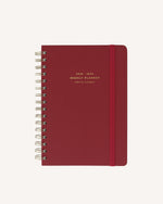 Bambina Cherry Lacquer - Agenda Escolar 2025/2026 Semana Vista