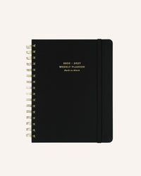 Bambina Back to Black - 2026/2027 Weekly Academic Planner