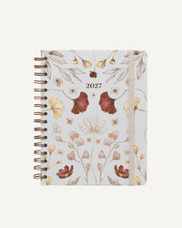 Bambina Jour Florale - Agenda Anual 2027 Semana Vista