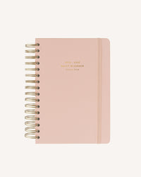 Muse Glossy Pink - Agenda Escolar 2025/2026 Día Página