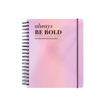 Be Bold 2023/2024 Big Size Diary Week To View 17 Months