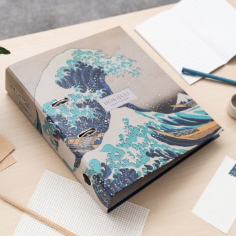 Hokusai Lever Arch Folder