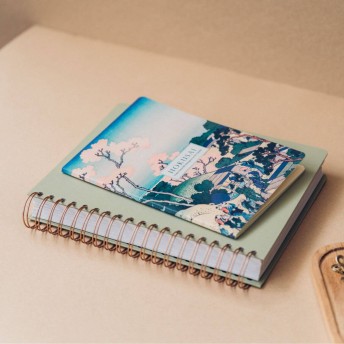 Pack of 3 Hokusai A5 Notebooks