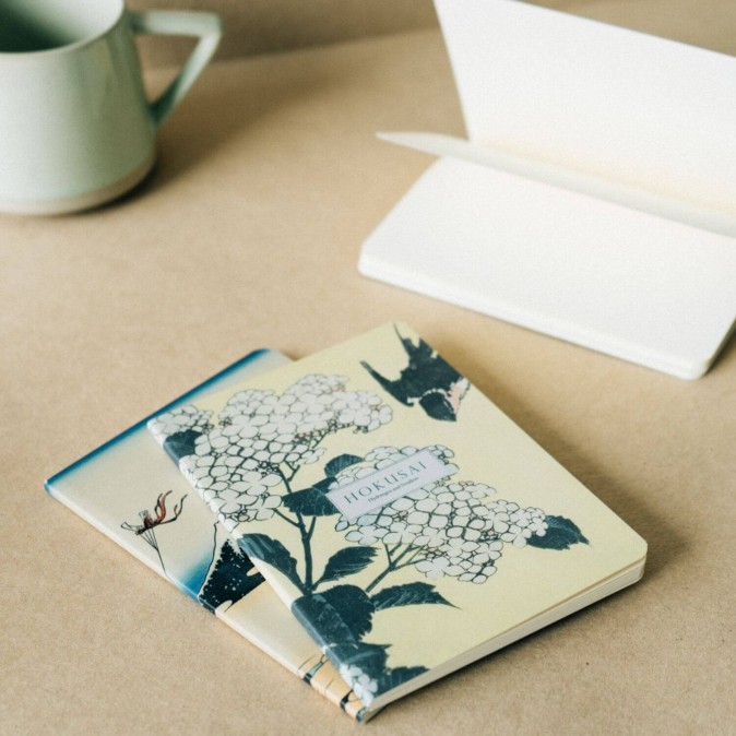 Pack of 3 Hokusai A6 Notebooks