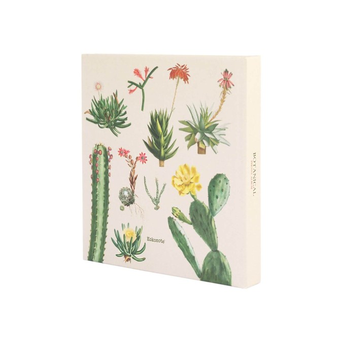 Botanical Cacti Self   Adhesive Photo Album