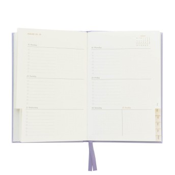 Lavender 2024 Classy Annual Weekly Planner