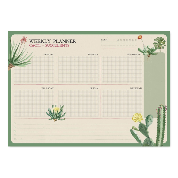 A4 Weekly Planner Notepad...
