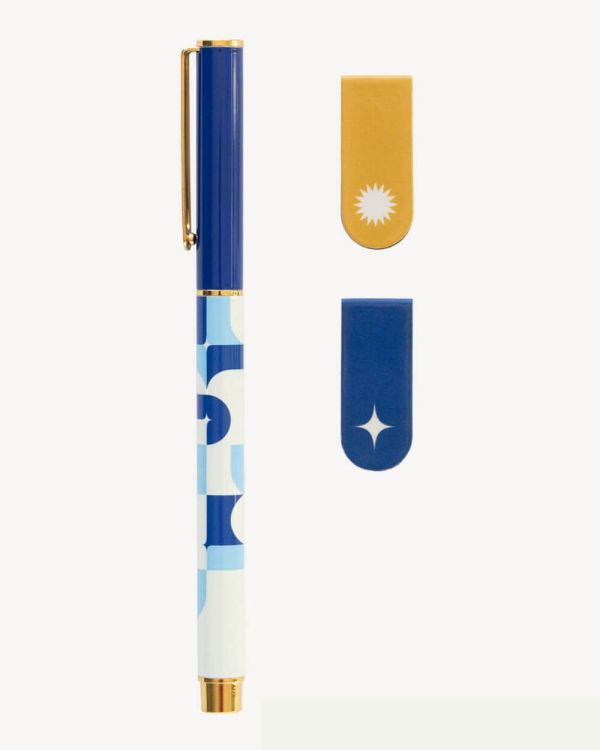 Akalia Pen and Bookmark Set