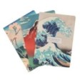 Pack of 3 Hokusai A5 Notebooks