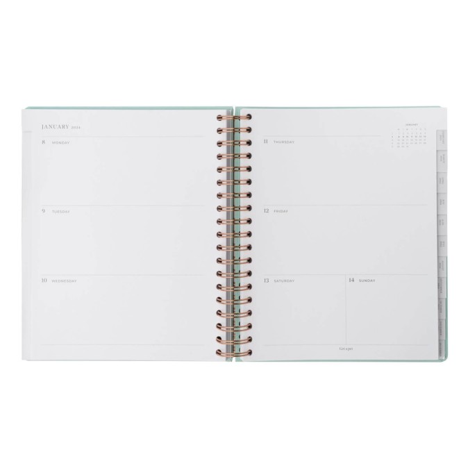 Lumiere Marine 2023/2024 Big Size Diary Week To View 17 Months