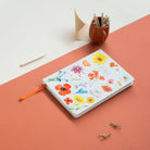 Colorful Flowers A5 Stitched Notebook