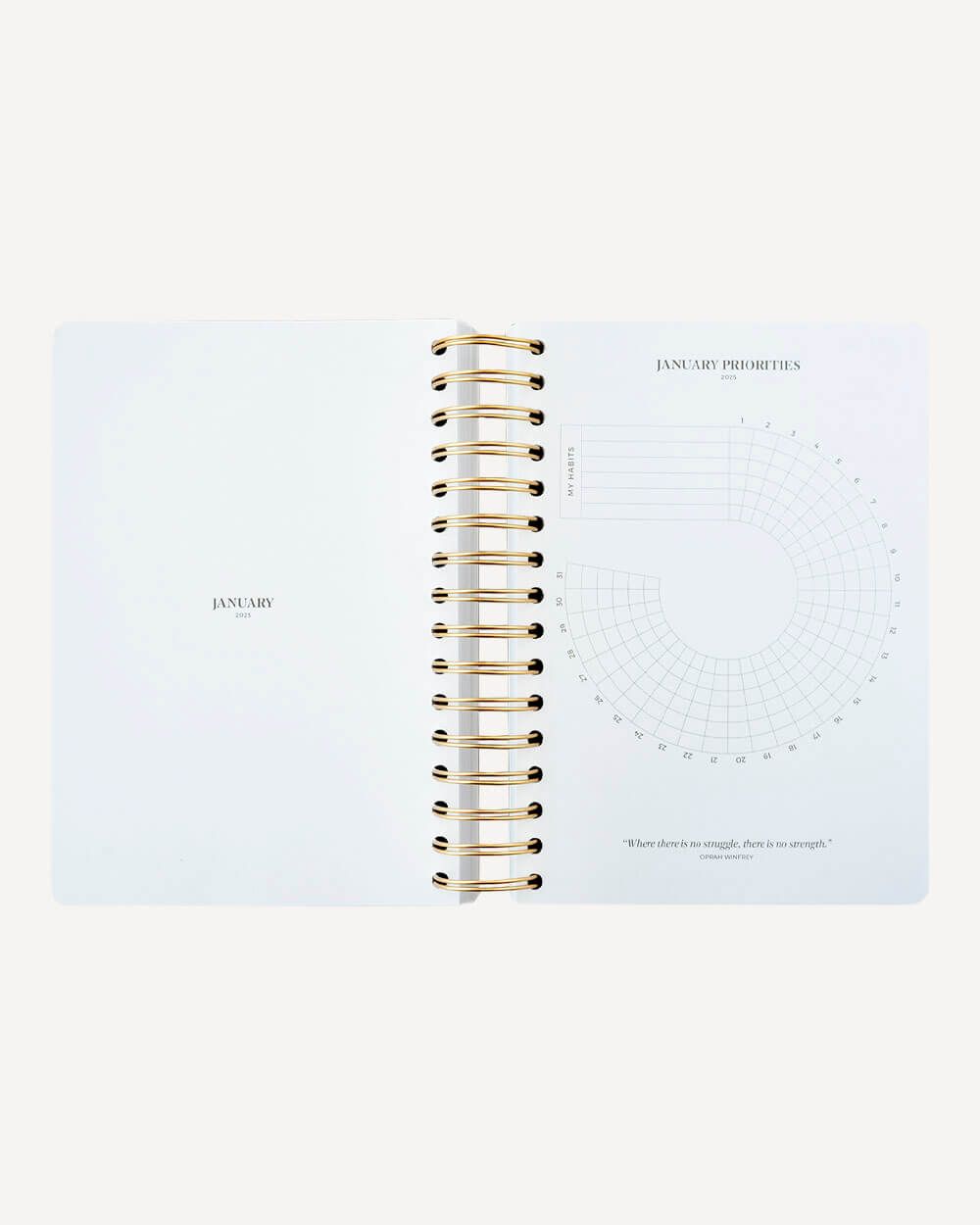 Soft Lavender 2024/2025 Muse Academic Daily Planner