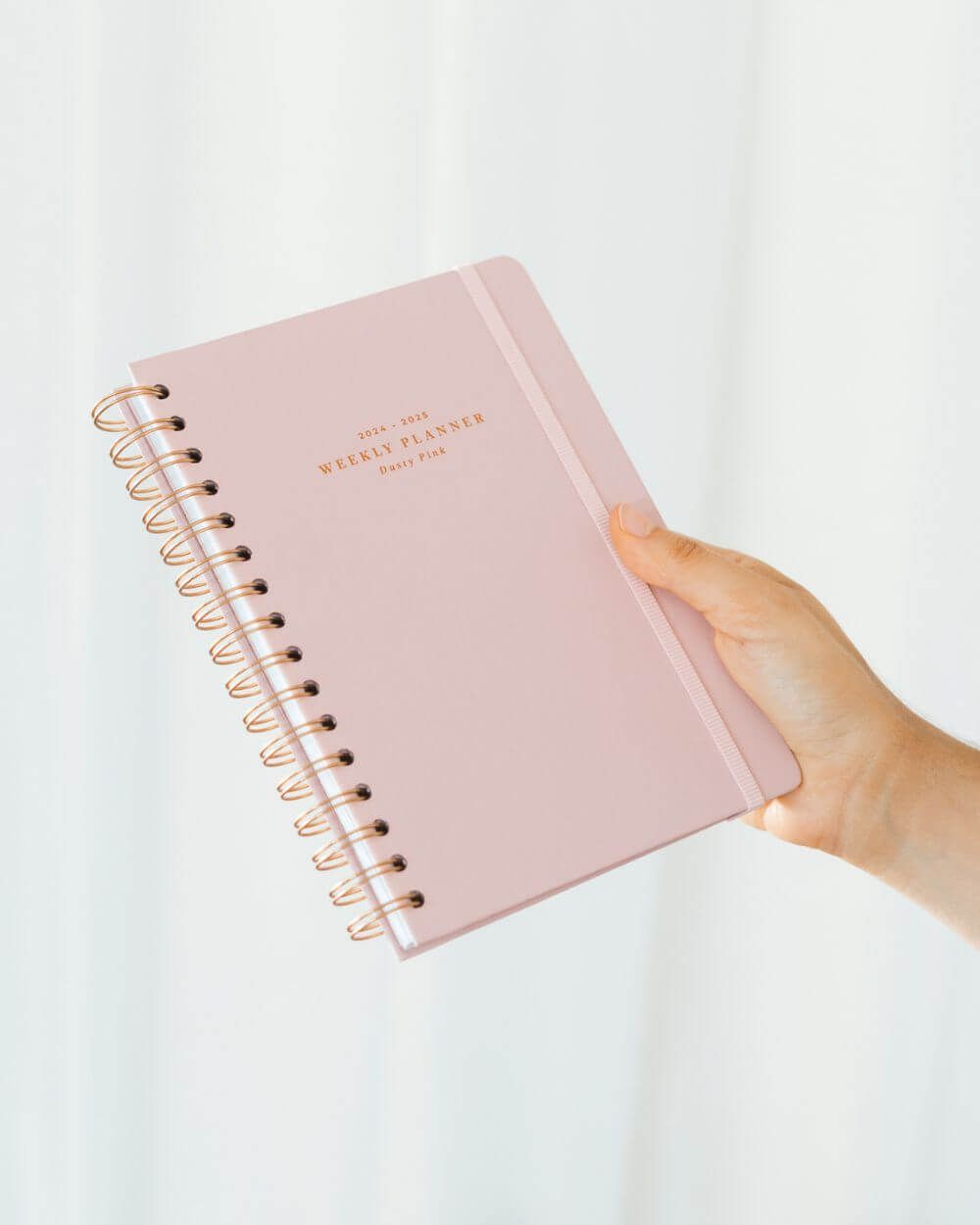 Dusty Pink 2024/2025 Bambina Academic weekly Planner