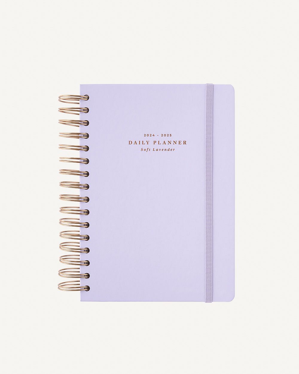 Soft Lavender 2024/2025 Muse Academic Daily Planner