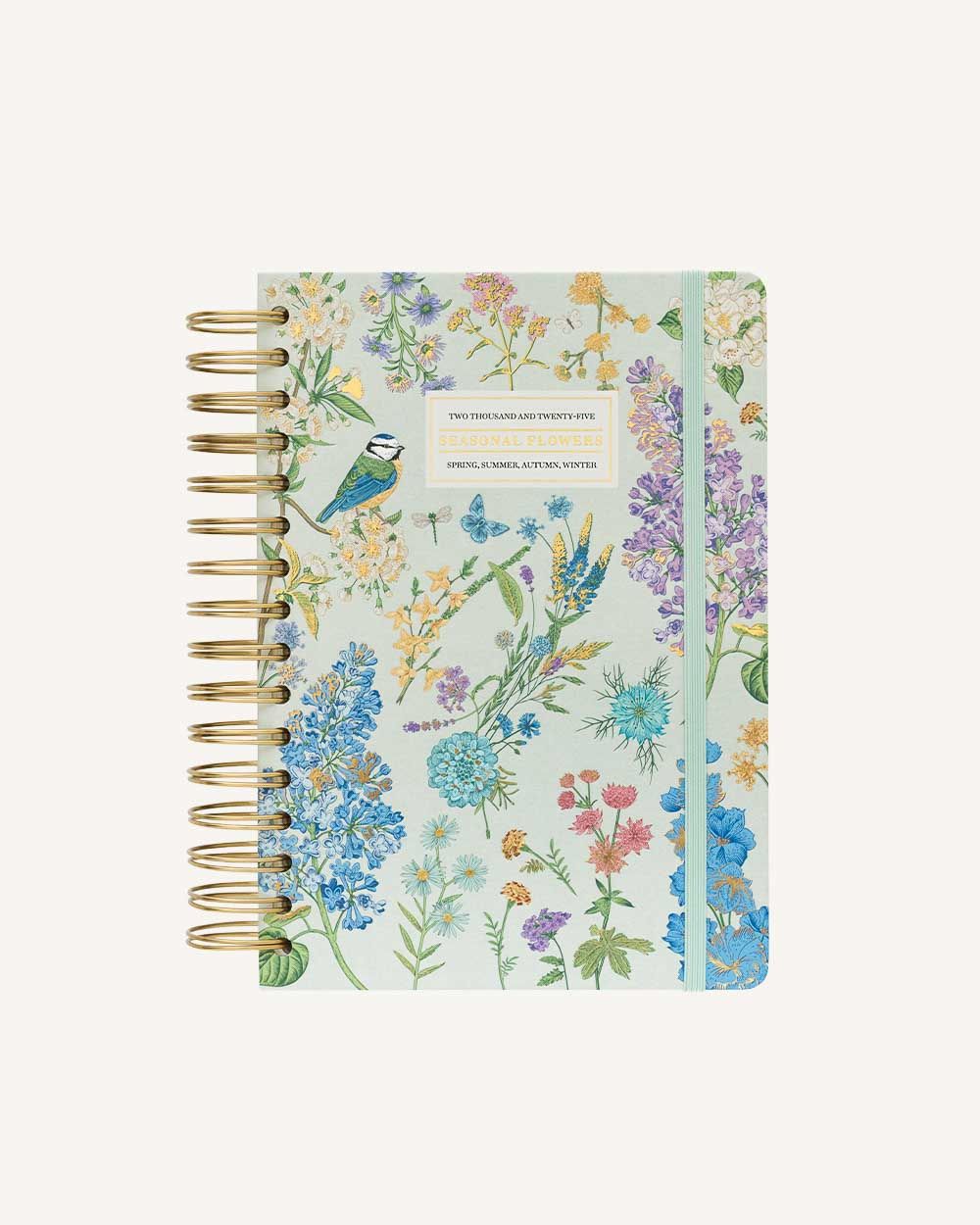 Seasonal Flowers 2024/2025 Muse Academic Daily Planner