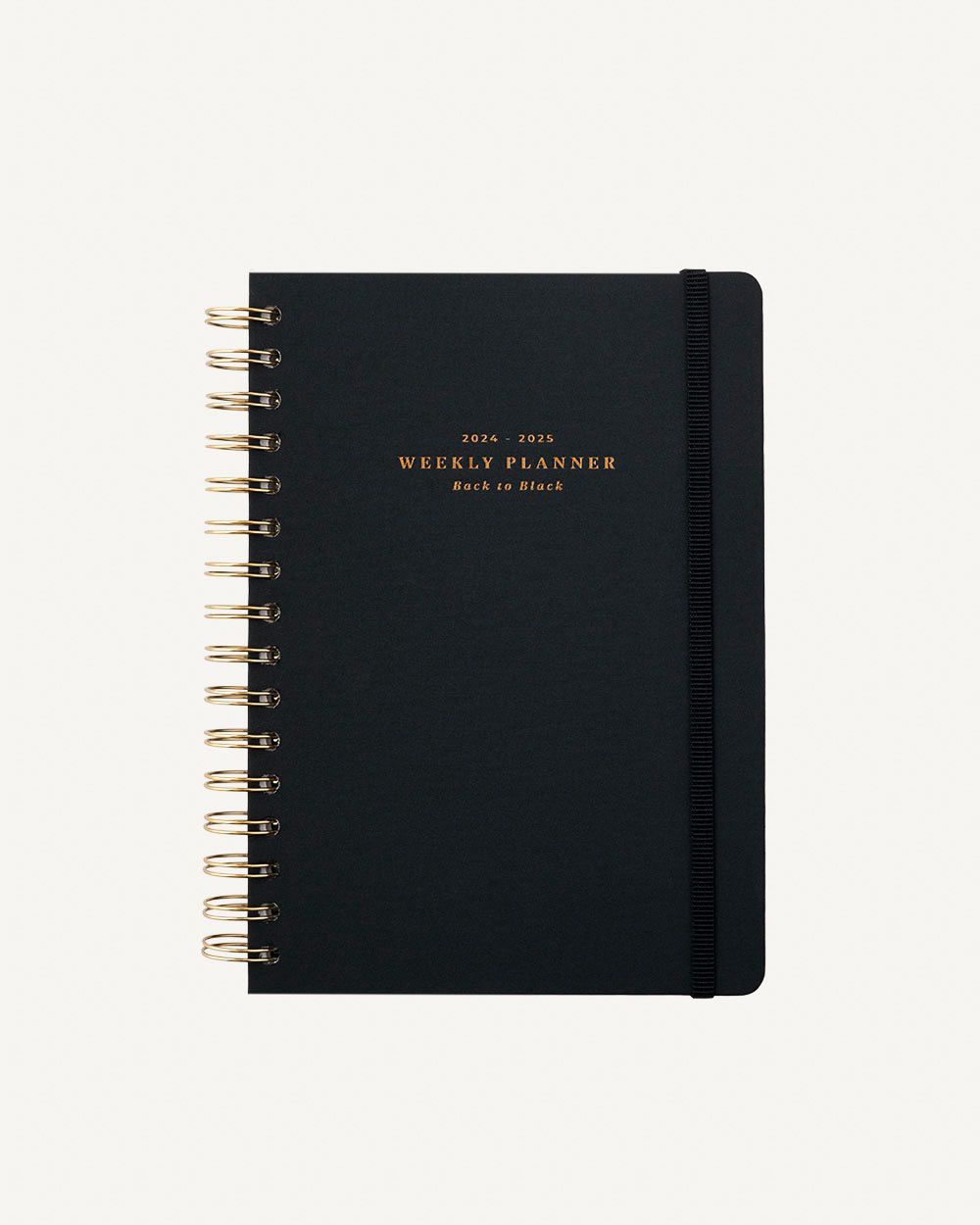 Back to black 2024/2025 Bambina Academic Weekly Planner