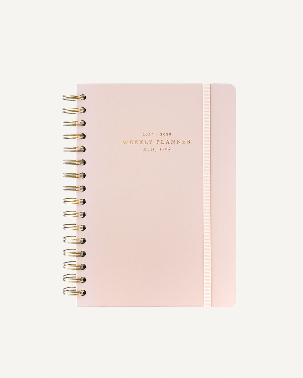 Dusty Pink 2024/2025 Bambina Academic weekly Planner