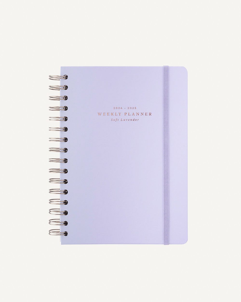 Soft Lavender 2024/2025 Bambina Academic Weekly Planner