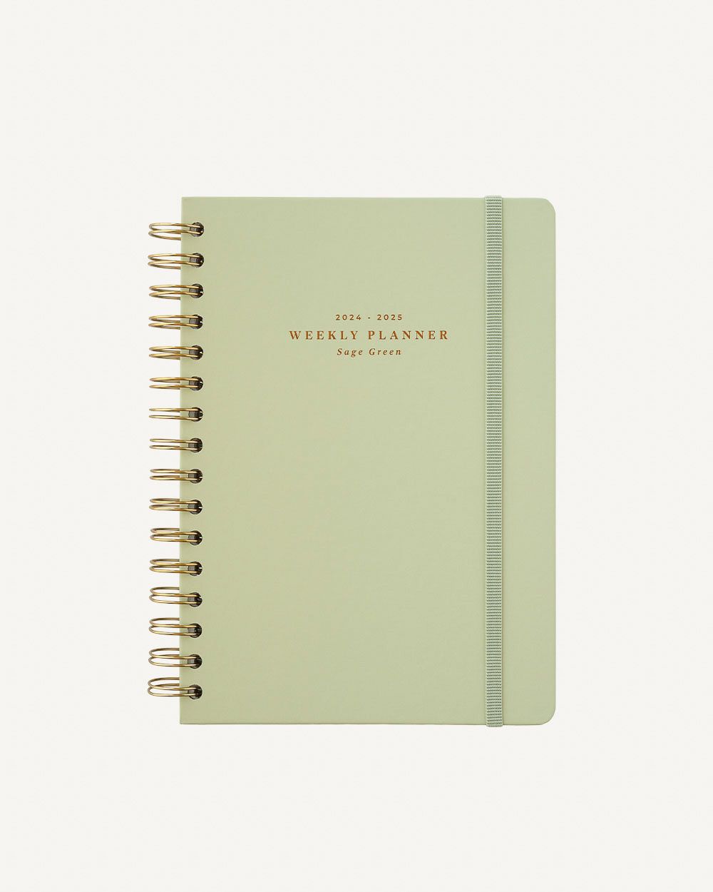 Sage Green 2024/2025 Bambina Academic Weekly Planner