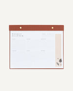 Weekly Planner - Fabric Covered | 64 Sheets