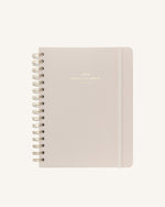 Bambina Misty Gray - Agenda Anual 2026 Semana Vista