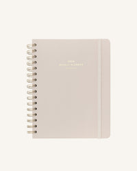 Bambina Misty Gray - Agenda Anual 2026 Semana Vista