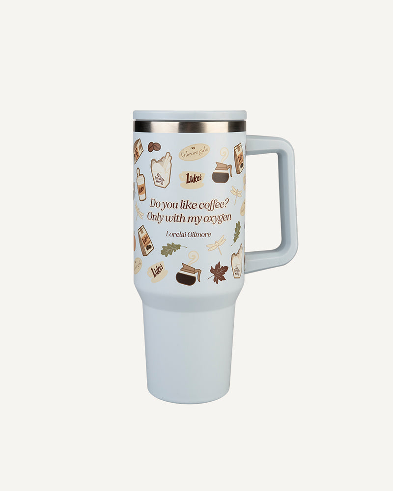Gilmore Girls Flip Straw Tumbler – Stainless Steel | 1200 ml
