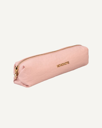 Estuche Rose Nude - Repelente al Agua | Detalles Dorados