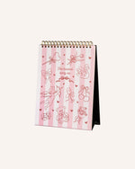 Coquette Calendar - Desktop | 12 Illustrations | Stickers