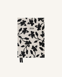 Classy Midnight Dhalia - Agenda Anual 2026 Semana Vista