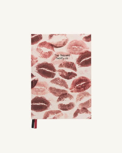 Gaia Cherry Lips - Agenda Anual 2026 Semana Vista