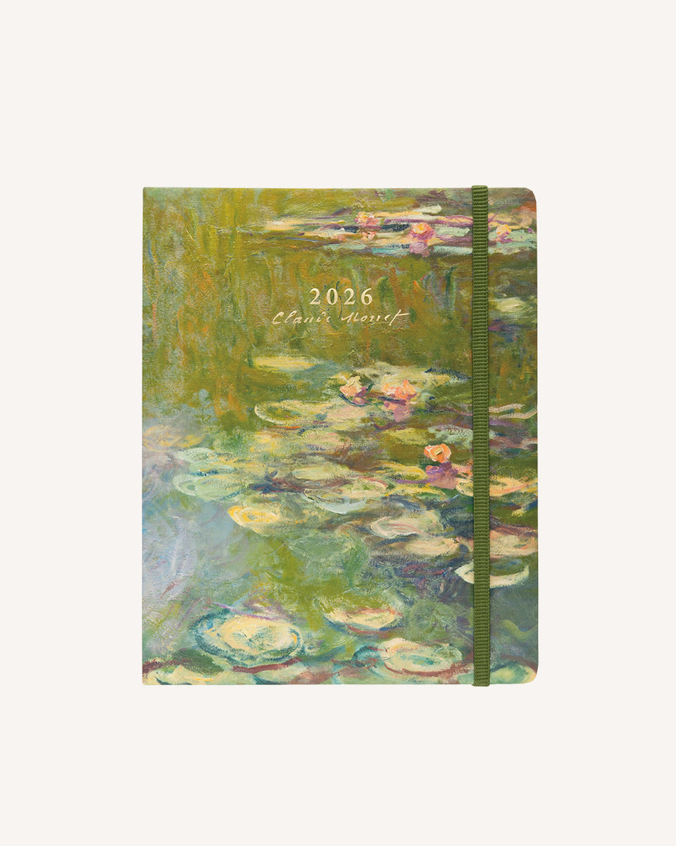 Agenda Semainier 2026 Kokonote - Format A5 Avec Spirale, Couverture Rigide Brodée, Planification Hebdomadaire Et Mensuelle
