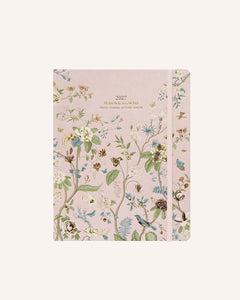 Idole Seasonal Flowers - Agenda 17 meses 2026/2027 Semana Vista