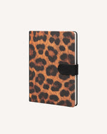 Bold Leopard Notebook - Magnetic Closure | 96 Sheets