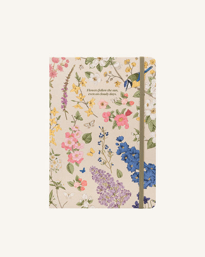 Cuaderno Seasonal Flower - Encuadernación Cosida | 96 Hojas