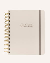 Olympia Powder Pink - Agenda 17 meses 2026/2027 Semana Vista