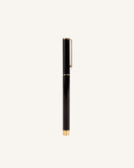 Back to Black Ballpoint Pen - Black Ink | Gold Trim