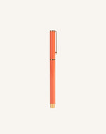 Coral Spice Ballpoint Pen - Black Ink | Gold Trim