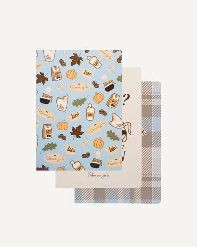 Set 3 Cuadernos Gilmore Girls - 32 Hojas | Tamaño A5