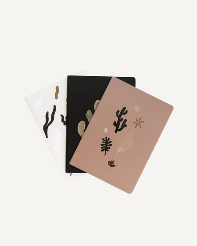Set de 3 Cuadernos - 32 Hojas | Tamaño A5